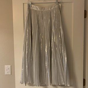 Kate Spade Long Metallic Skirt